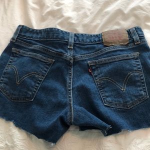 Levi cutoff shorts vintage